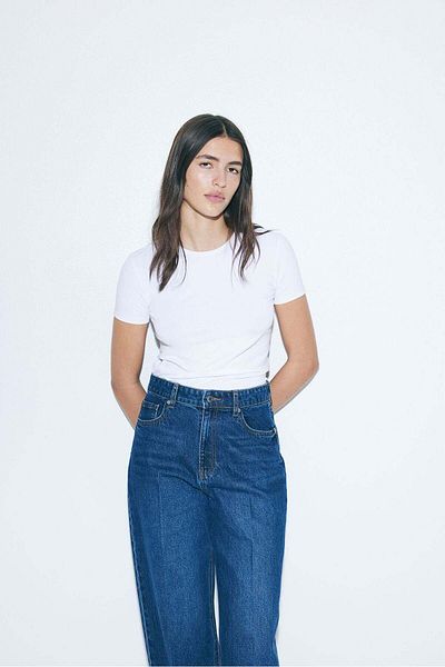 H&M Fitted T-shirt