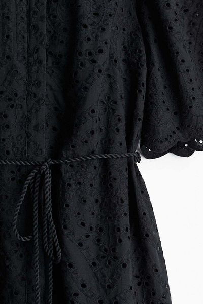 H&M Broderie Anglaise Shirt Dress