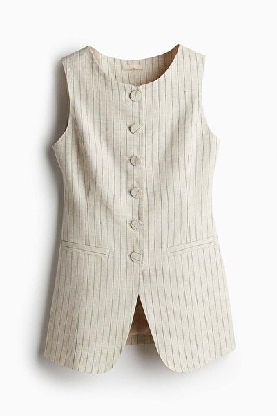 H&M Linen suit waistcoat