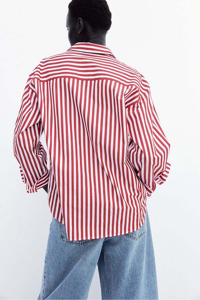H&M Poplin shirt
