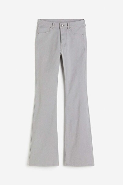 H&M Flared twill trousers