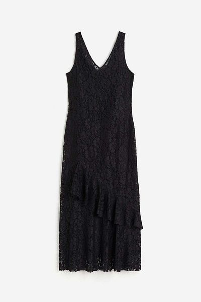 H&M Flounced lace dress