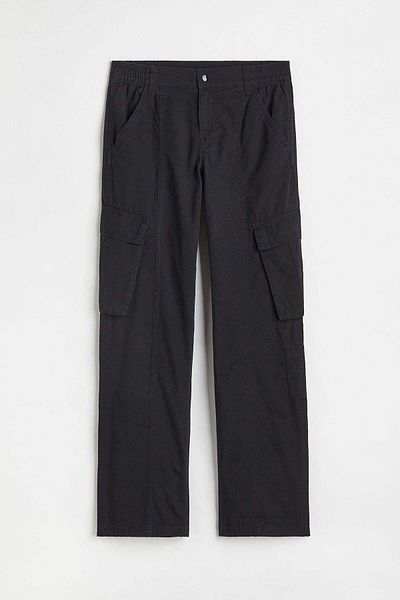 H&M Canvas cargo trousers