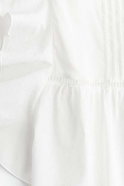 H&M Flutter-sleeved blouse