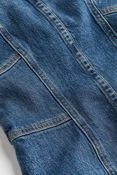 H&M Denim bandeau dress