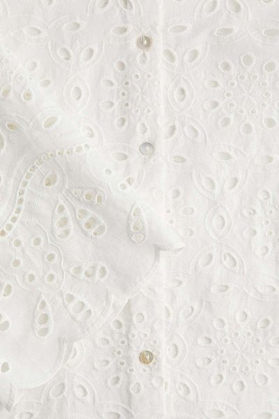 H&M Broderie anglaise shirt