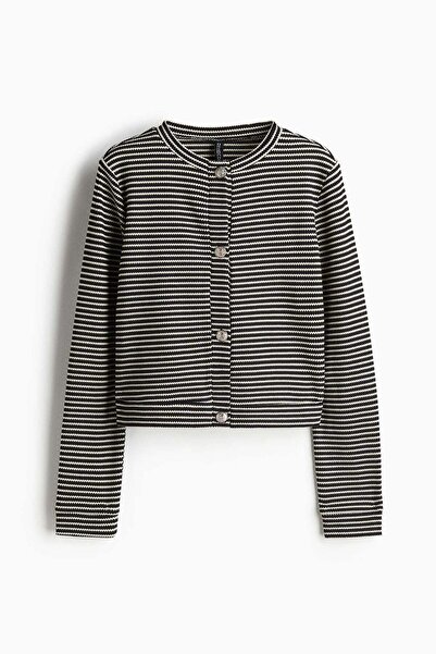 H&M Textured jersey cardigan