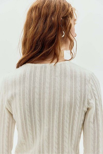 H&M Cable-knit-look cardigan