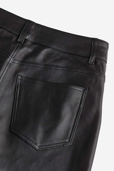 H&M Leather trousers