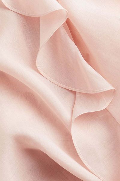H&M Flounce-trimmed strappy dress