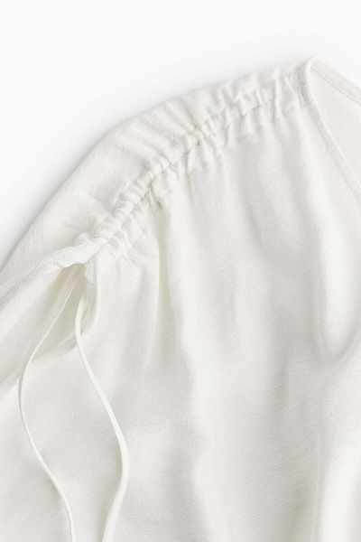 H&M Drawstring-detail blouse