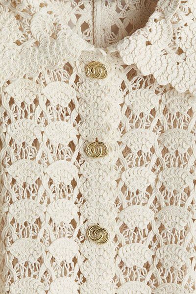 H&M Crochet-look dress