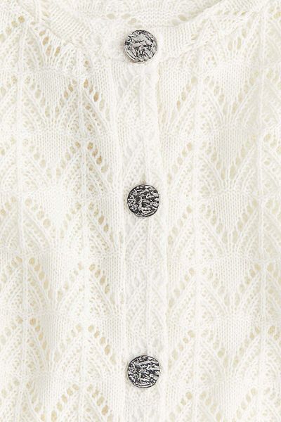 H&M Pointelle-knit cardigan