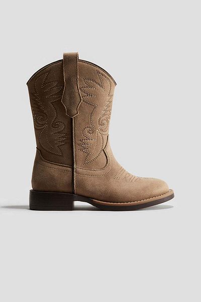 H&M Napped cowboy boots