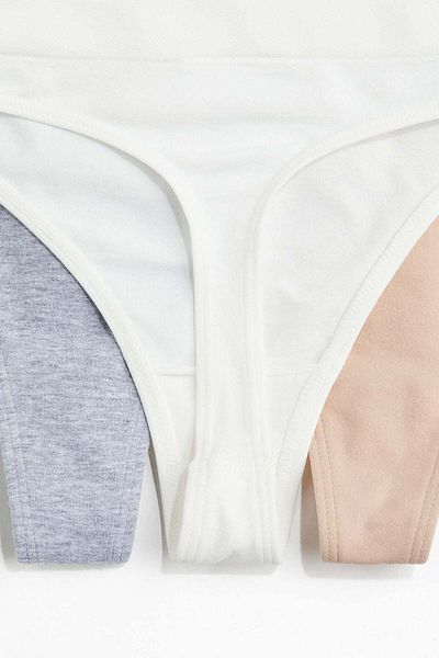H&M 5-pack seamless thong briefs