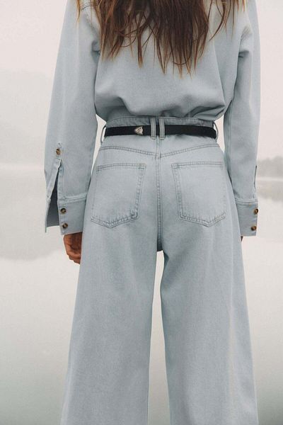 H&M Wide High Jeans