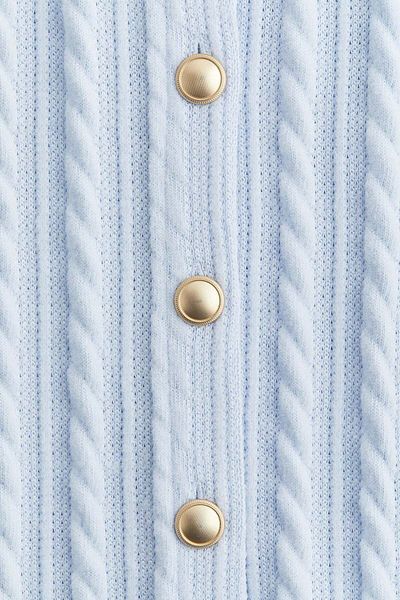 H&M Cable-knit-look cardigan
