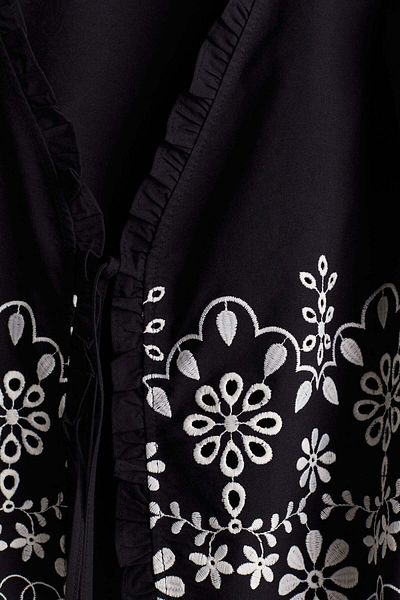 H&M Broderie anglaise cotton blouse