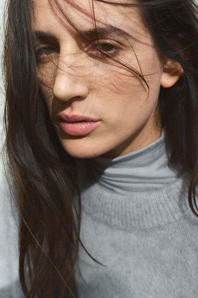 H&M Short-sleeved mohair-blend jumper