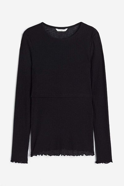 H&M MAMA Before & After nursing top