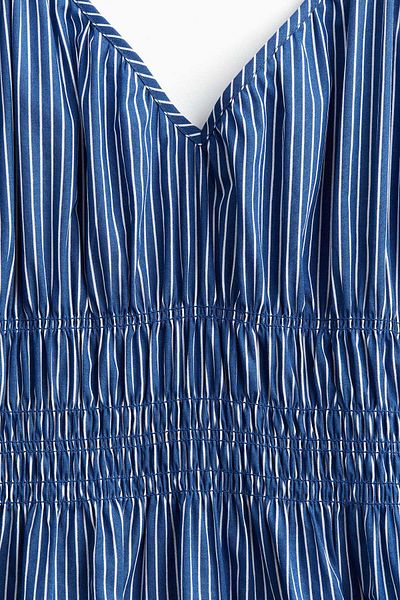 H&M Smocked-waist cotton dress