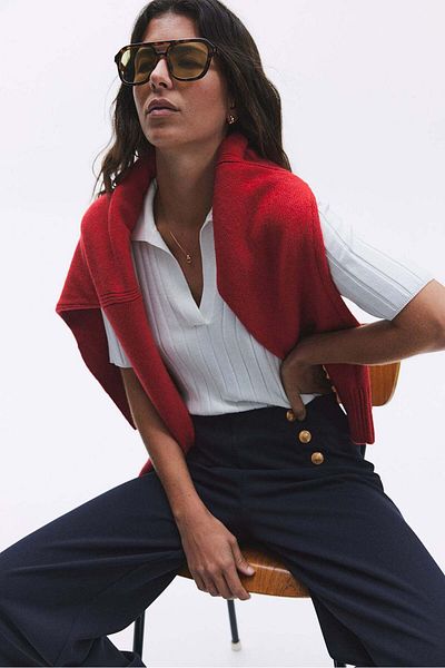 H&M Button-front trousers