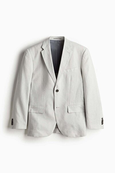 H&M Linen jacket Slim Fit