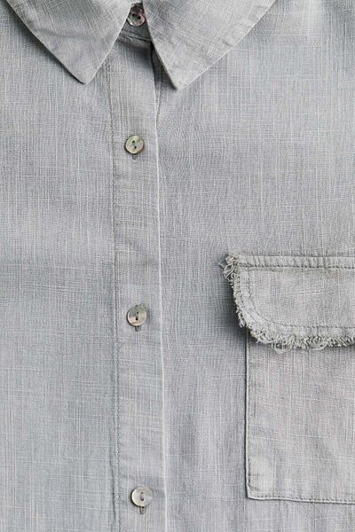 H&M Linen-blend shirt