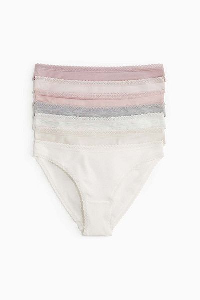H&M 7-pack cotton jersey bikini briefs