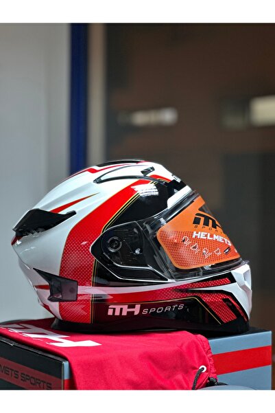 RS2 CHALLANGER  ÜST SEGMENT PROFESYONEL FULLFACE KAPALI MOTOSİKLET KASKI GÜNEŞ GÖZLÜKLÜ MH HELMETS