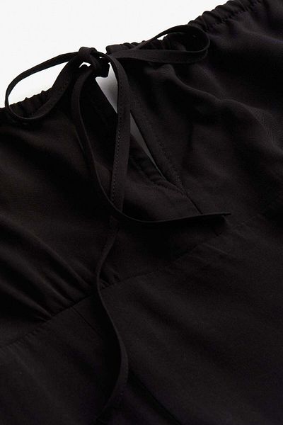 H&M Drawstring-detail midi dress