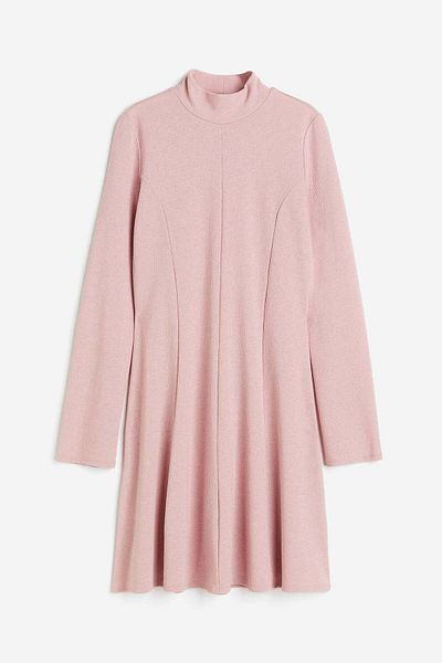 H&M Turtleneck jersey dress
