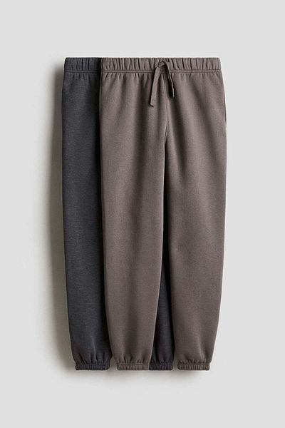 H&M 2-pack brushed-inside joggers