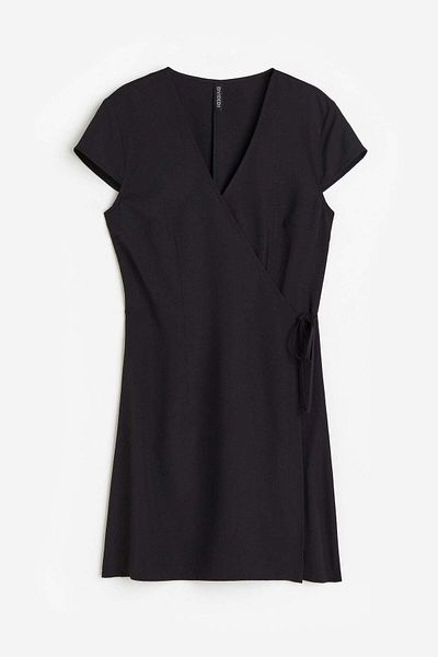 H&M Crêpe wrap dress