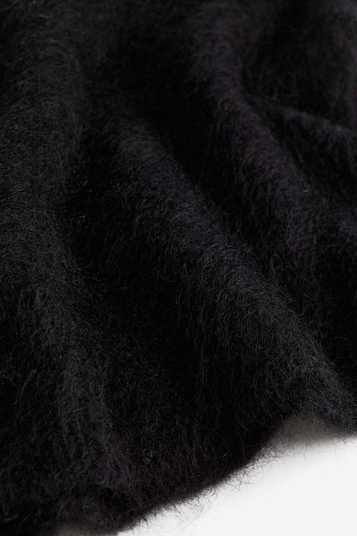H&M Mohair-blend knitted top