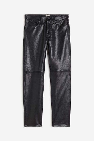 H&M Leather trousers