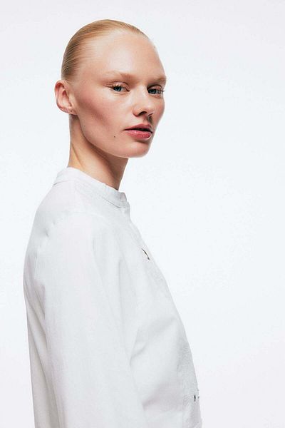 H&M Broderie anglaise-detail dress