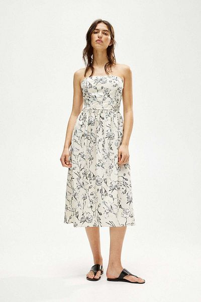 H&M Cotton bandeau dress