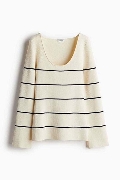 H&M Scoop-neck jumper