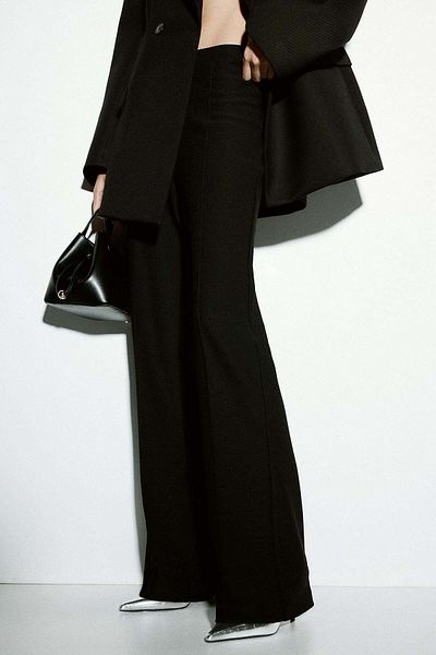 H&M Crease-front jersey trousers