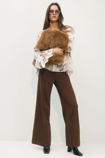 H&M Wide tailored trousers