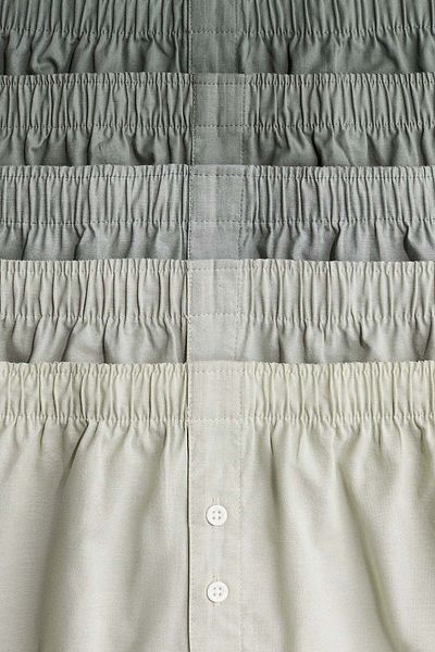 H&M 5-pack Woven Boxer Shorts