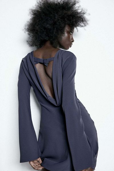 H&M Cowl-back dress