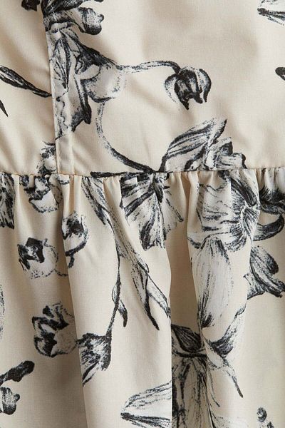 H&M Cotton bandeau dress