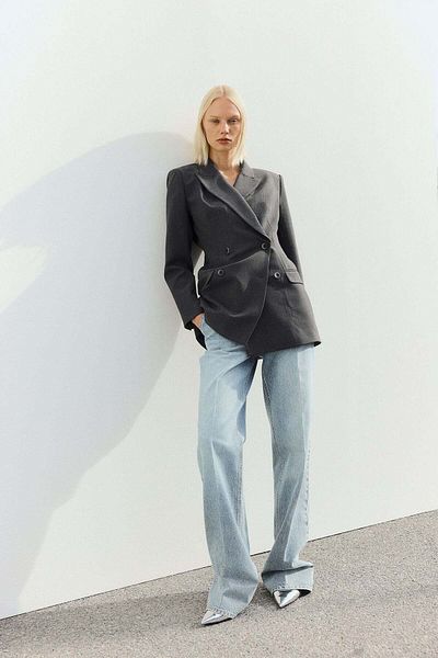 H&M Crease-leg jeans
