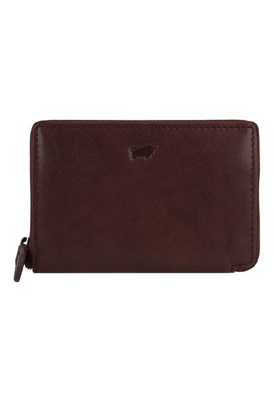 Braun Büffel Arezzo Credit card case RFID protection Leather 11.5 cm