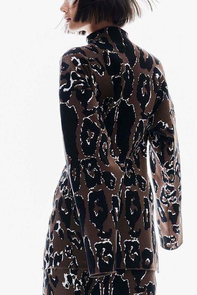 H&M Jacquard-knit turtleneck jumper