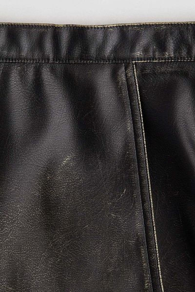 H&M Coated skirt