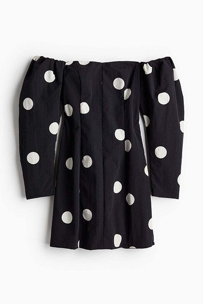 H&M Off-the-shoulder dress