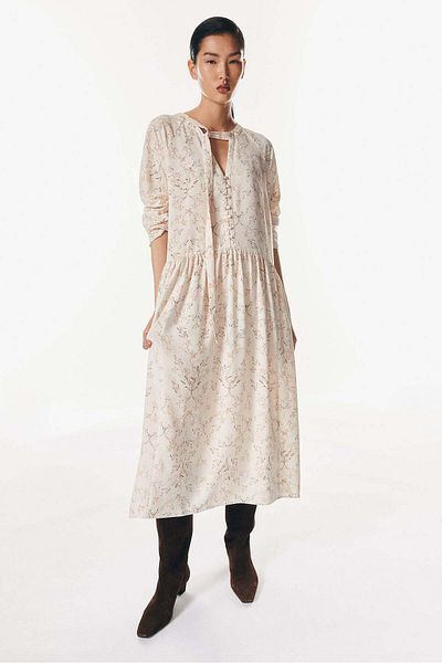 H&M Tie-neck dress